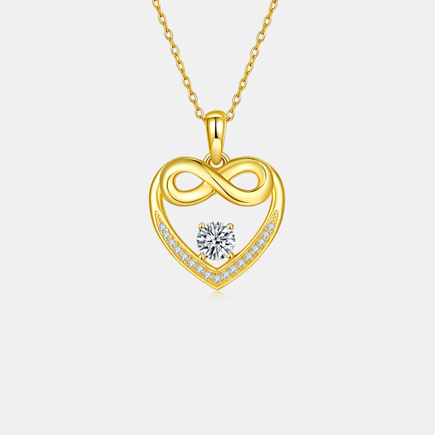 Gold Heart forever Necklace xAriana