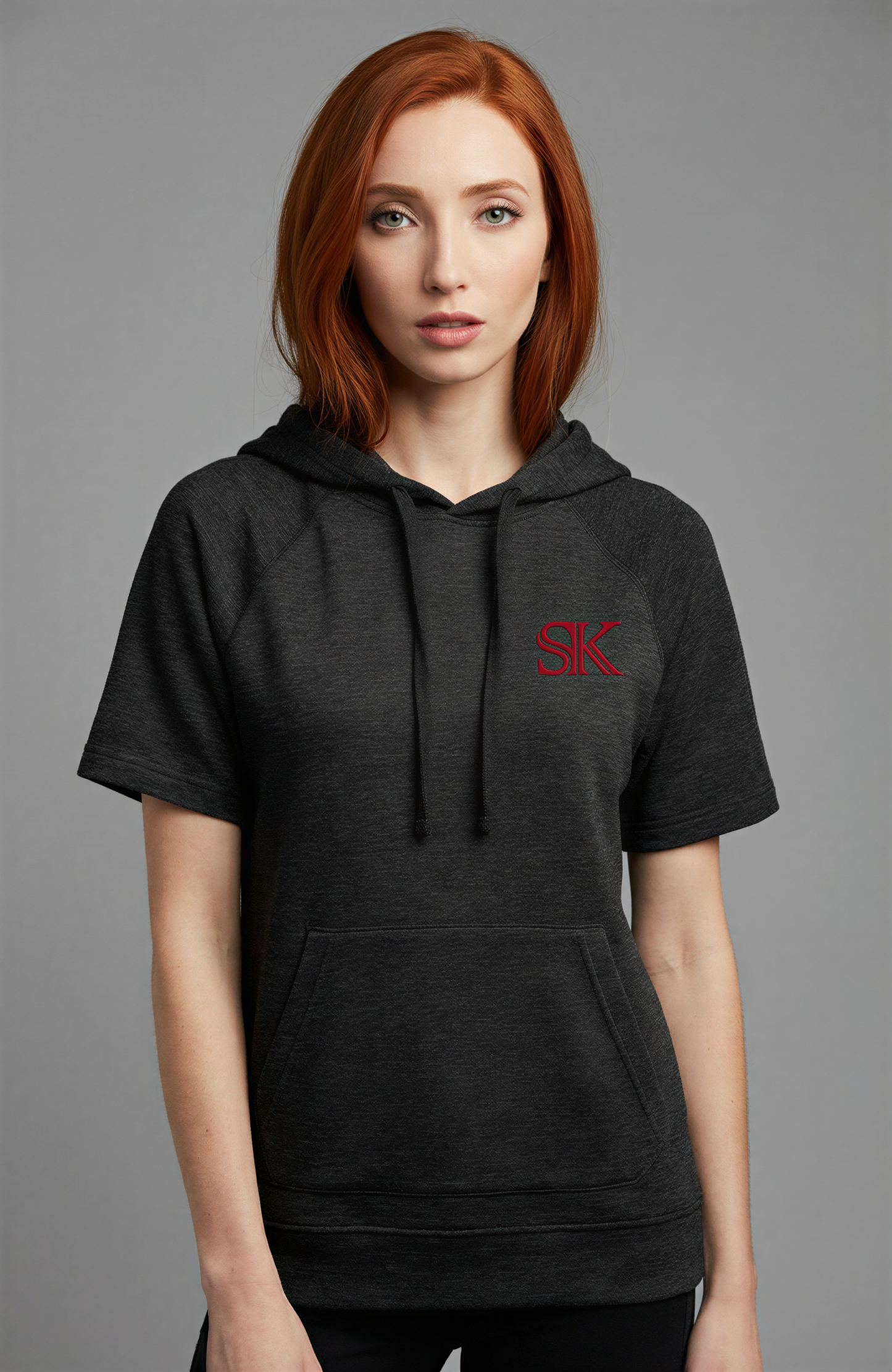 SK Fitness Hooded Short Sleeve