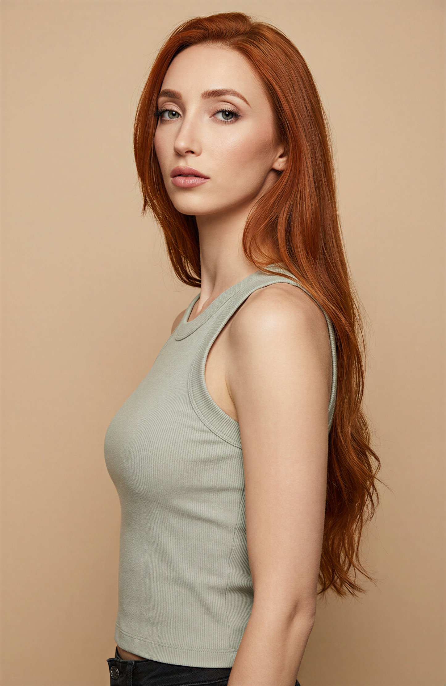 Womens Organic Rib Tank