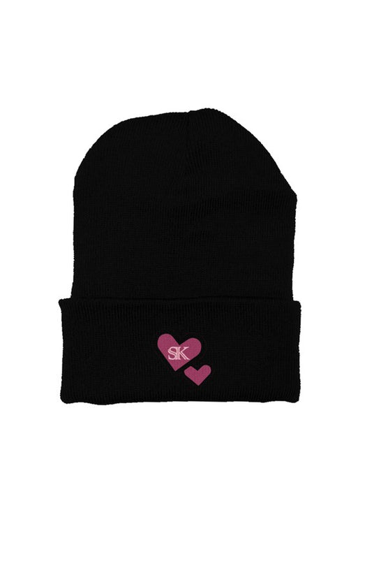 SpawnKilled V Day Black Hearts Beanie