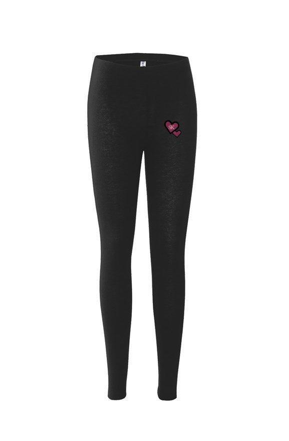 SpawnKilled V Day Pink Hearts Womens Leggings