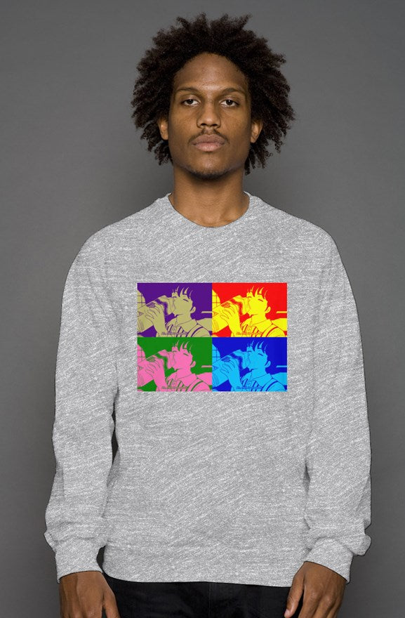 Milky Warhol crew neck sweatshirt