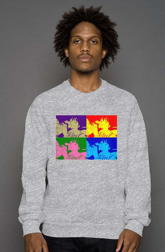 Milky Warhol crew neck sweatshirt